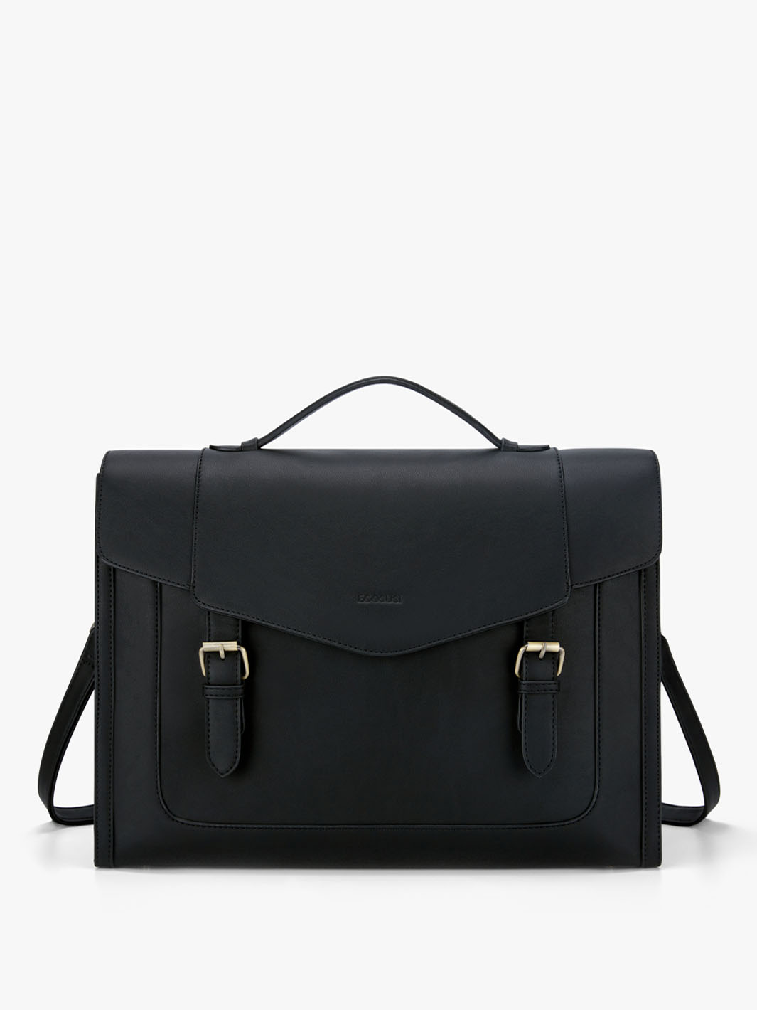 Julie Vintage Vegan Briefcase