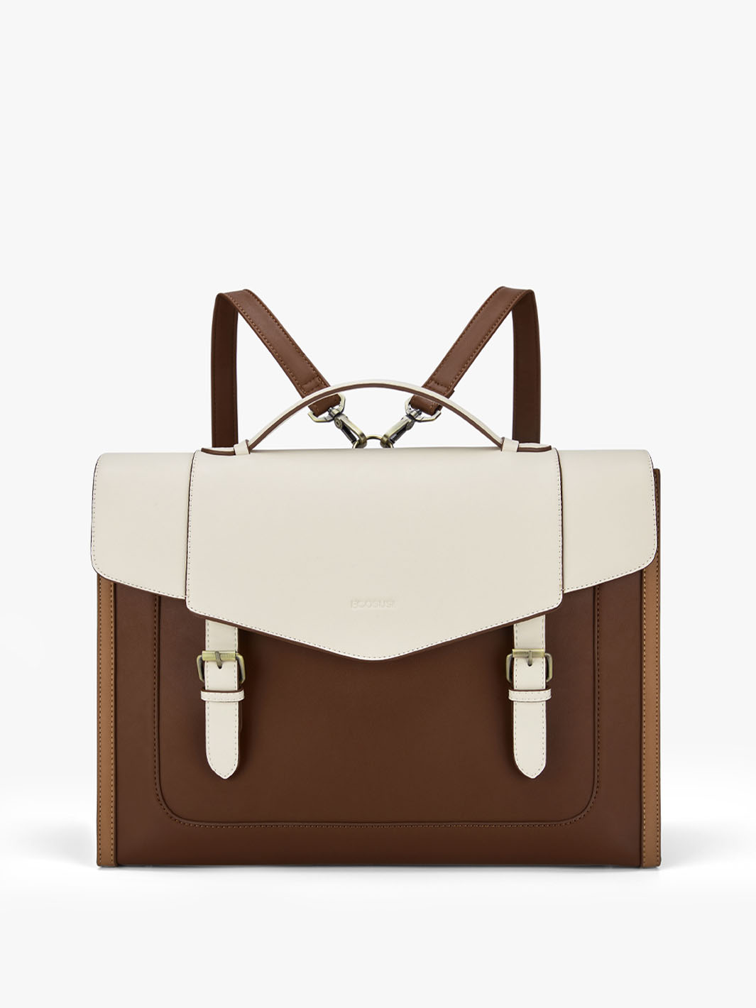 Julie Vintage Vegan Briefcase