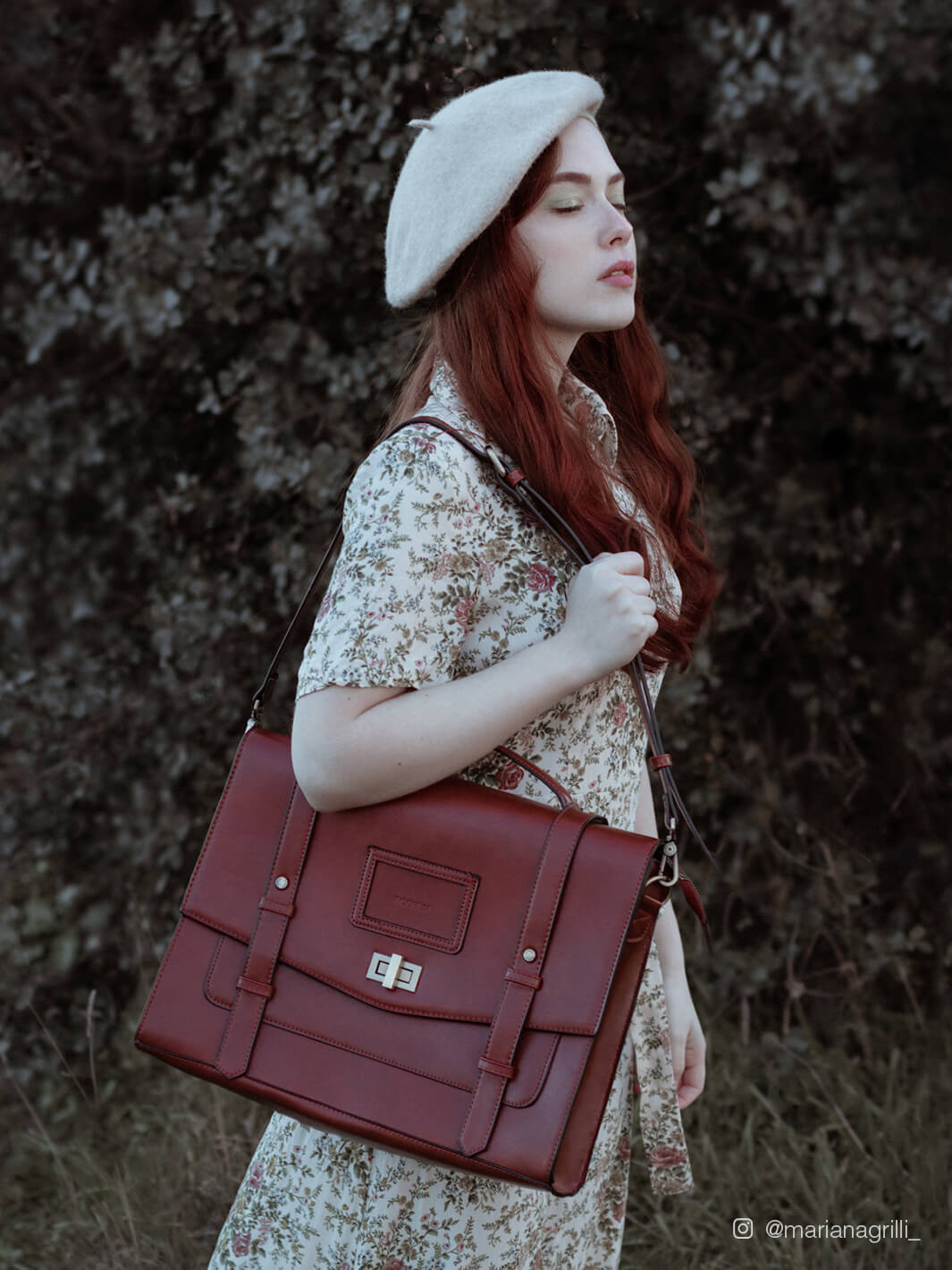 Women's PU Stylish Cambridge Backpack