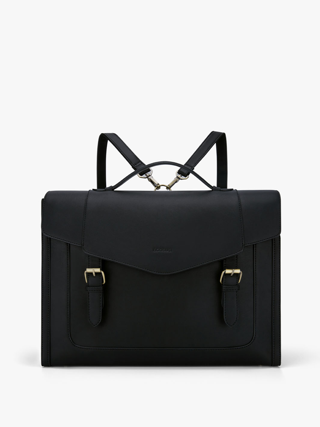 Julie Vintage Vegan Briefcase